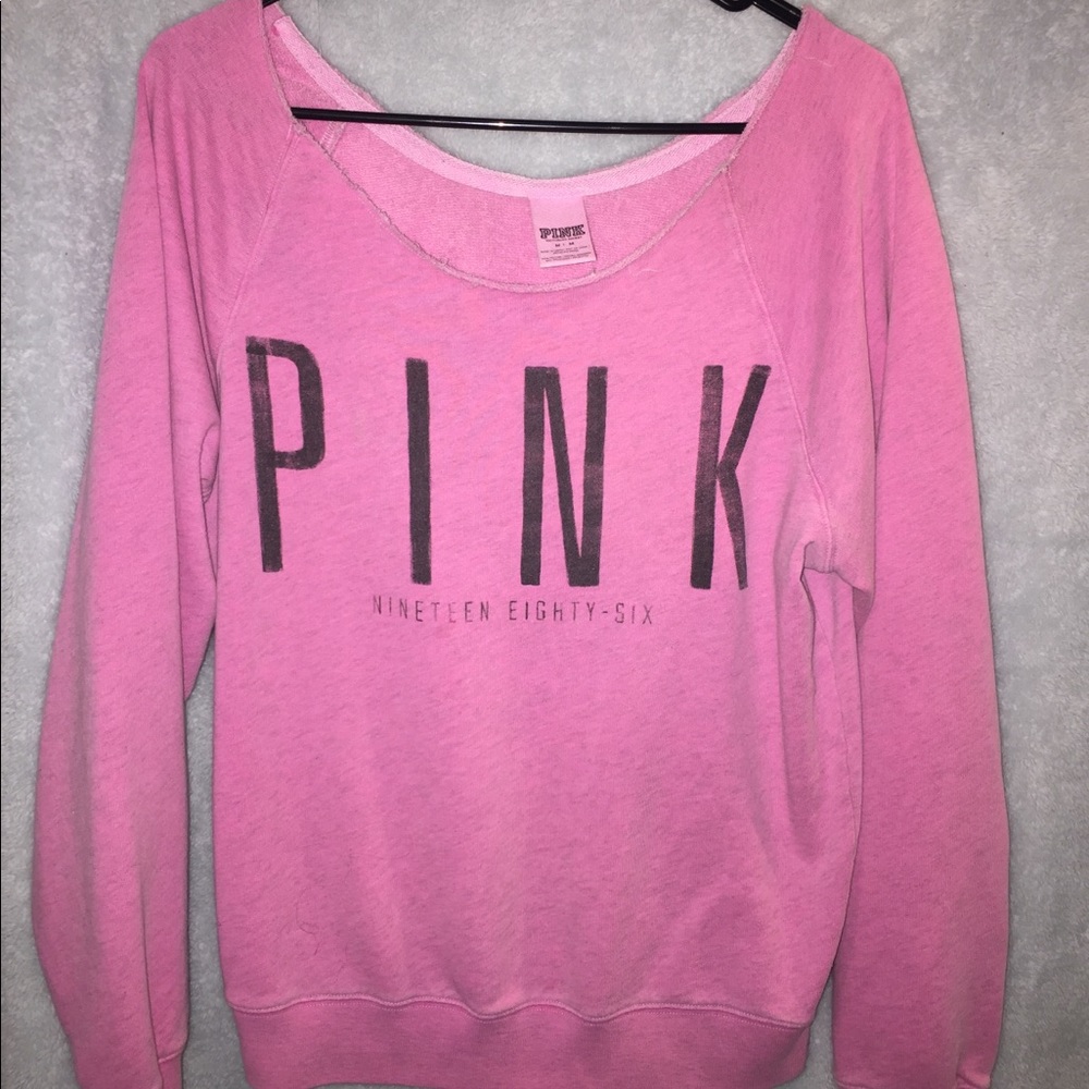 Pink VS sweatshirt size medium